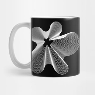 Spatial Sacred Mesh Vector Illustration Mug